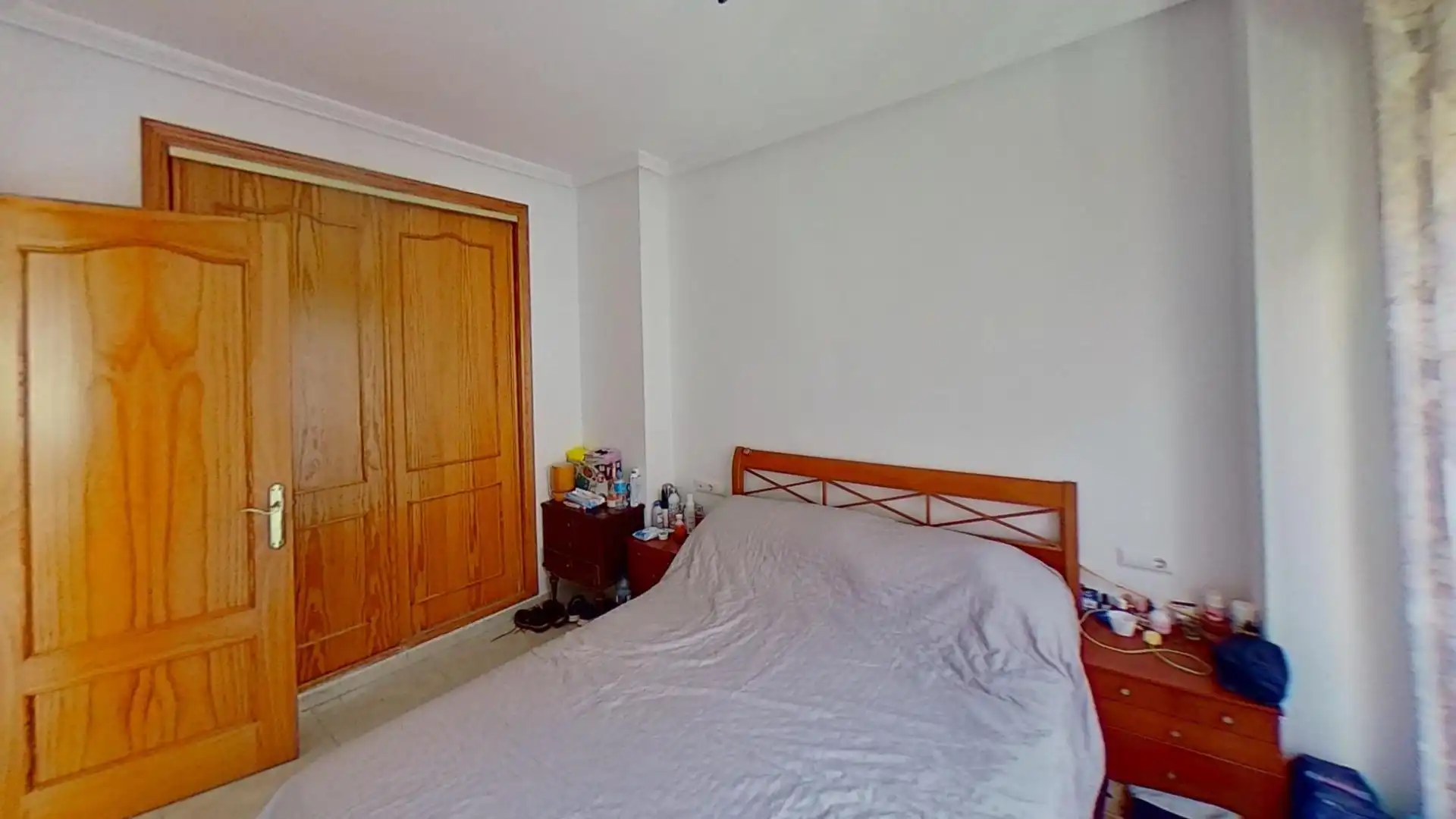 Bedroom of Flat for sale in Alicante / Alacant  with Air Conditioner, Furnished and Balcony