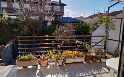 Terrasse von Einfamilien-Reihenhaus zum verkauf in Castellar del Vallès mit Klimaanlage, Terrasse und Balkon