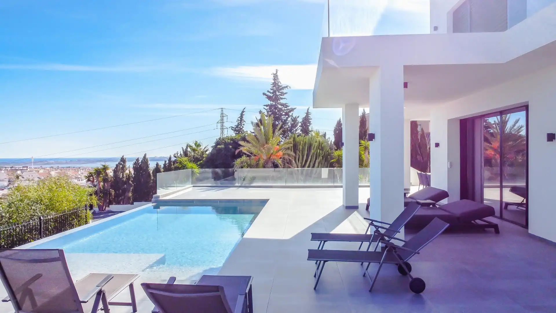 Terrassa de Casa o xalet en venda en Rojales amb Aire condicionat, Jardí privat i Terrassa