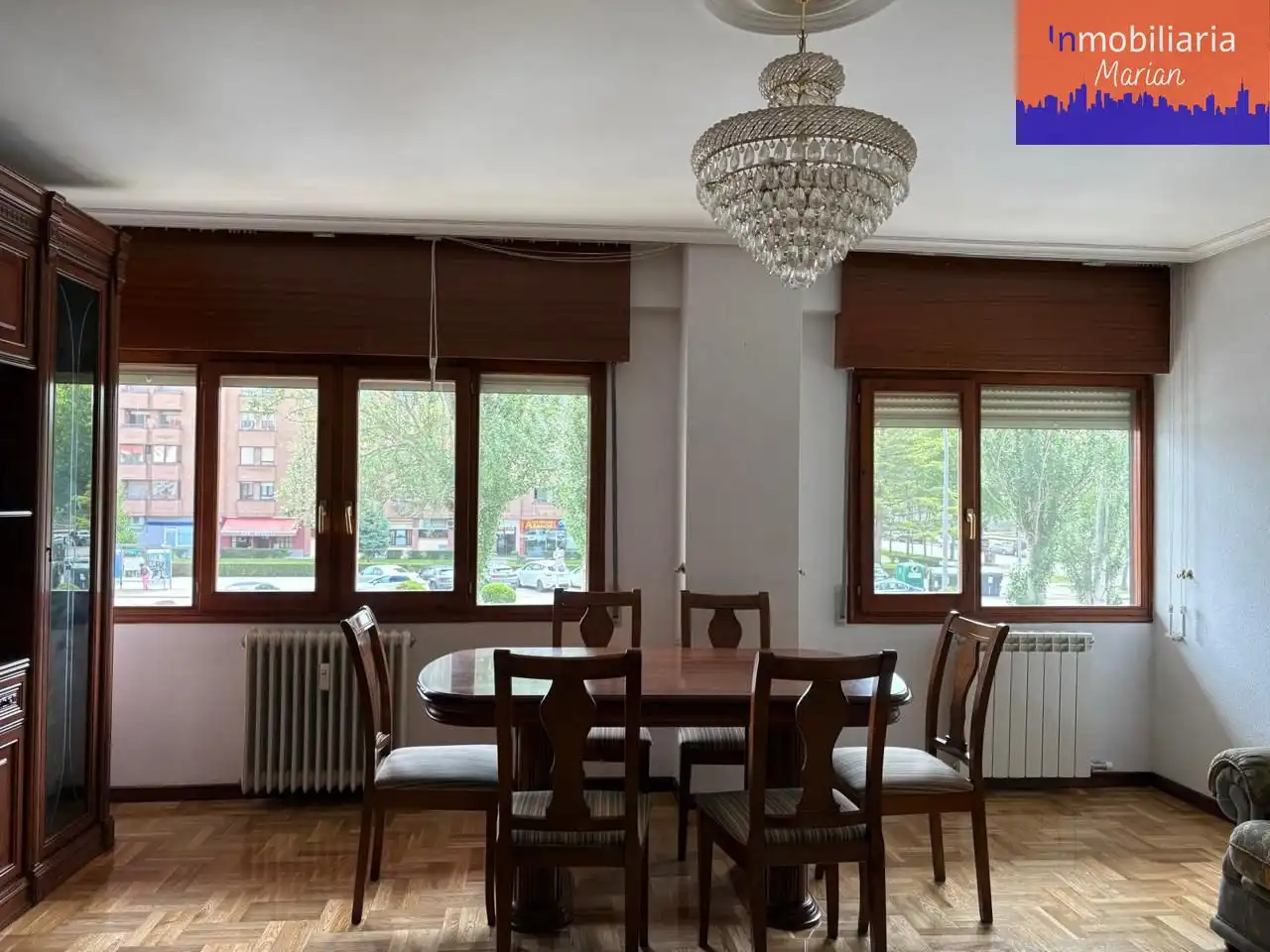 Esszimmer von Wohnung zum Verkauf in Aranda de Duero mit Heizung, Terrasse und Möbliert
