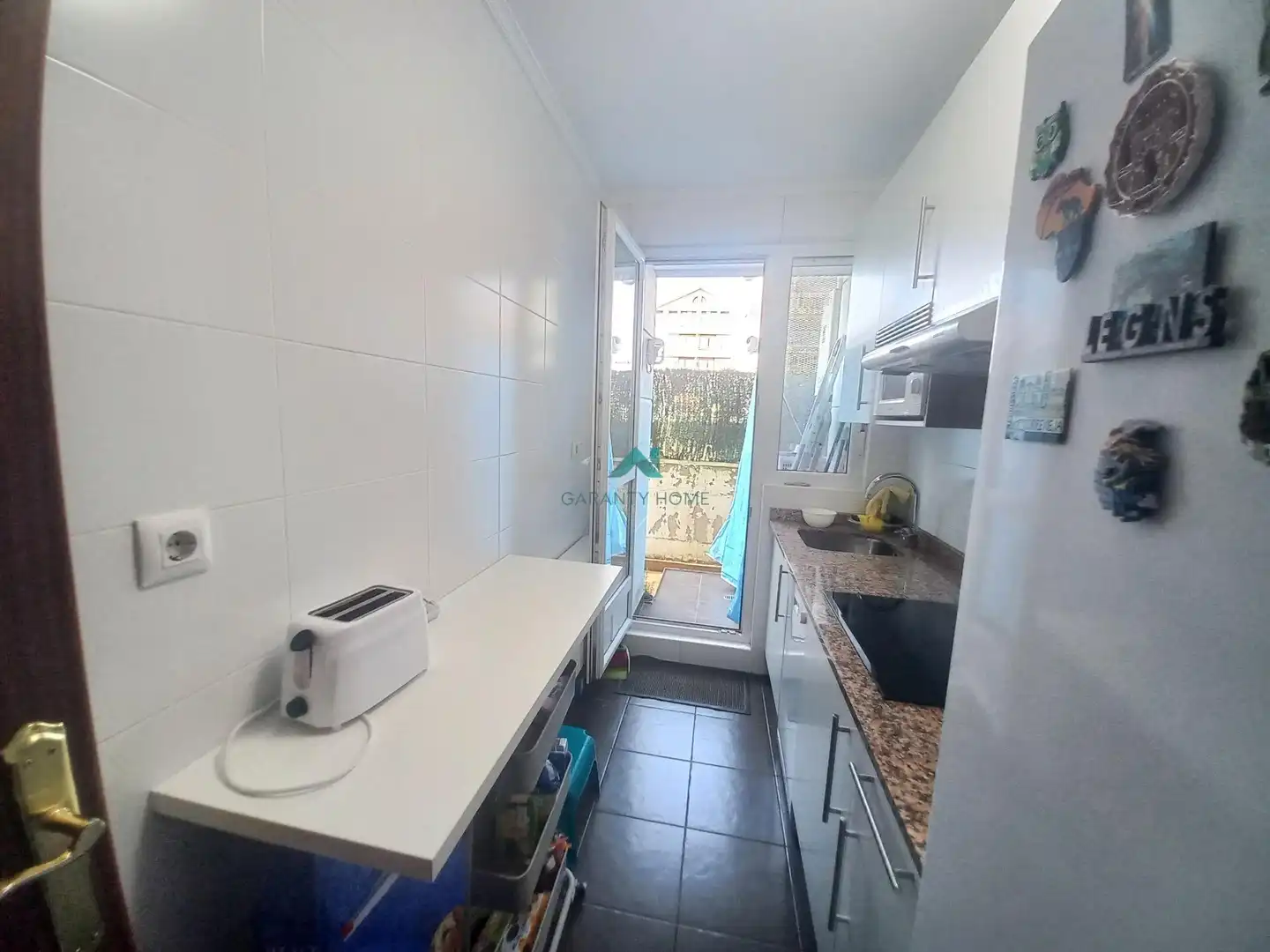 Cocina de Planta baja en venta en Bárcena de Cicero con Calefacción, Jardín privado y Parquet