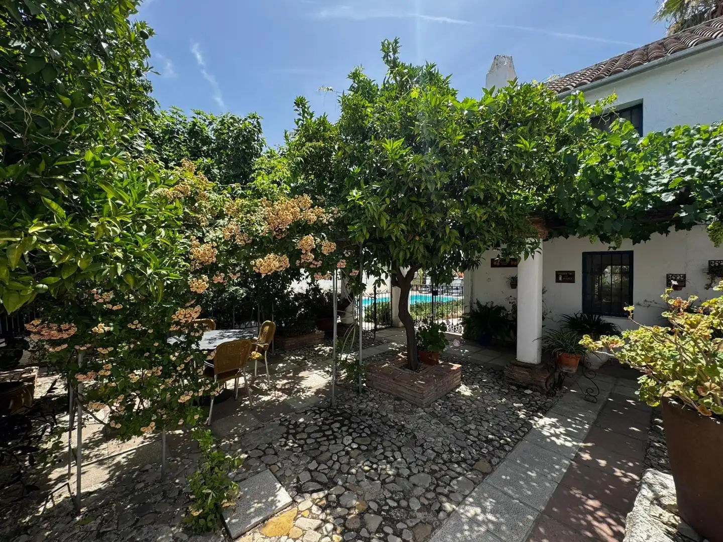 Garden of Houses for sale in Fuente-Tójar  with Air Conditioner, Heating and Private garden