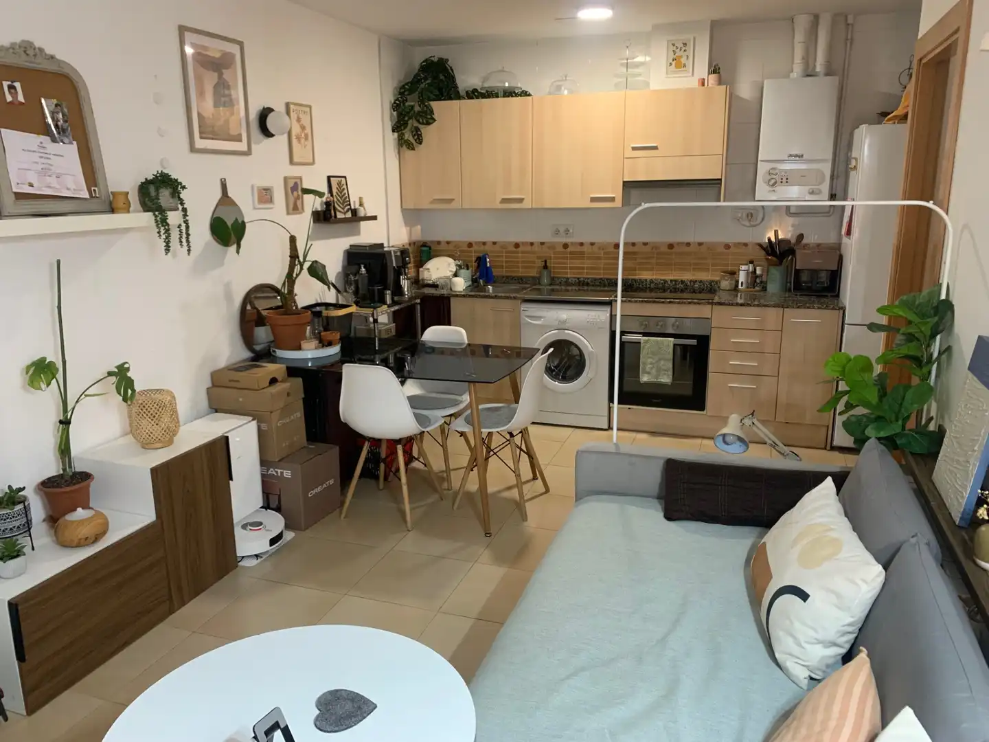 Cocina de Apartamento en venta en Roda de Berà con Aire acondicionado, Calefacción y Terraza