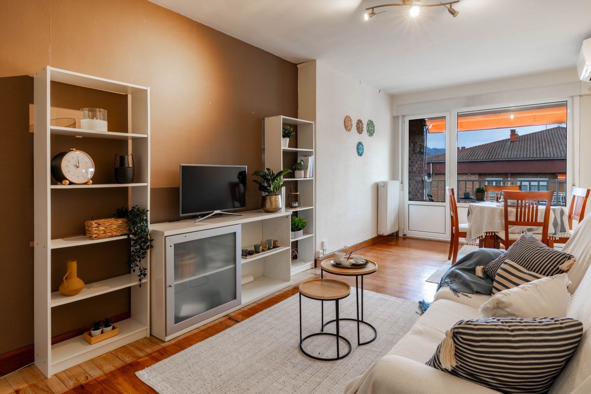 Living room of Attic for sale in Hernani  with Air Conditioner, Heating and Terrace