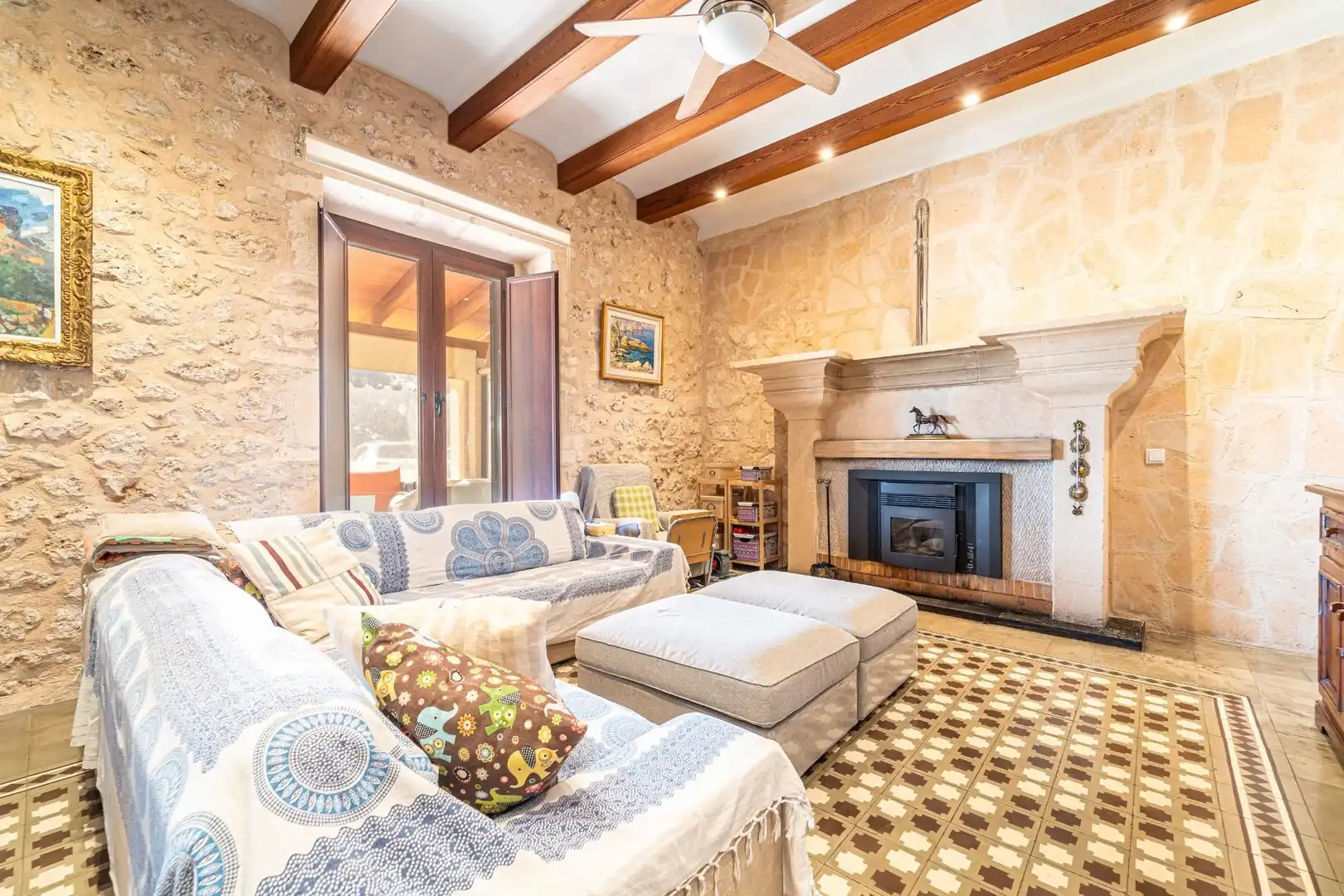 Casa rústica amb terrassa en venda a Lloret de Vistalegre, imagen 28