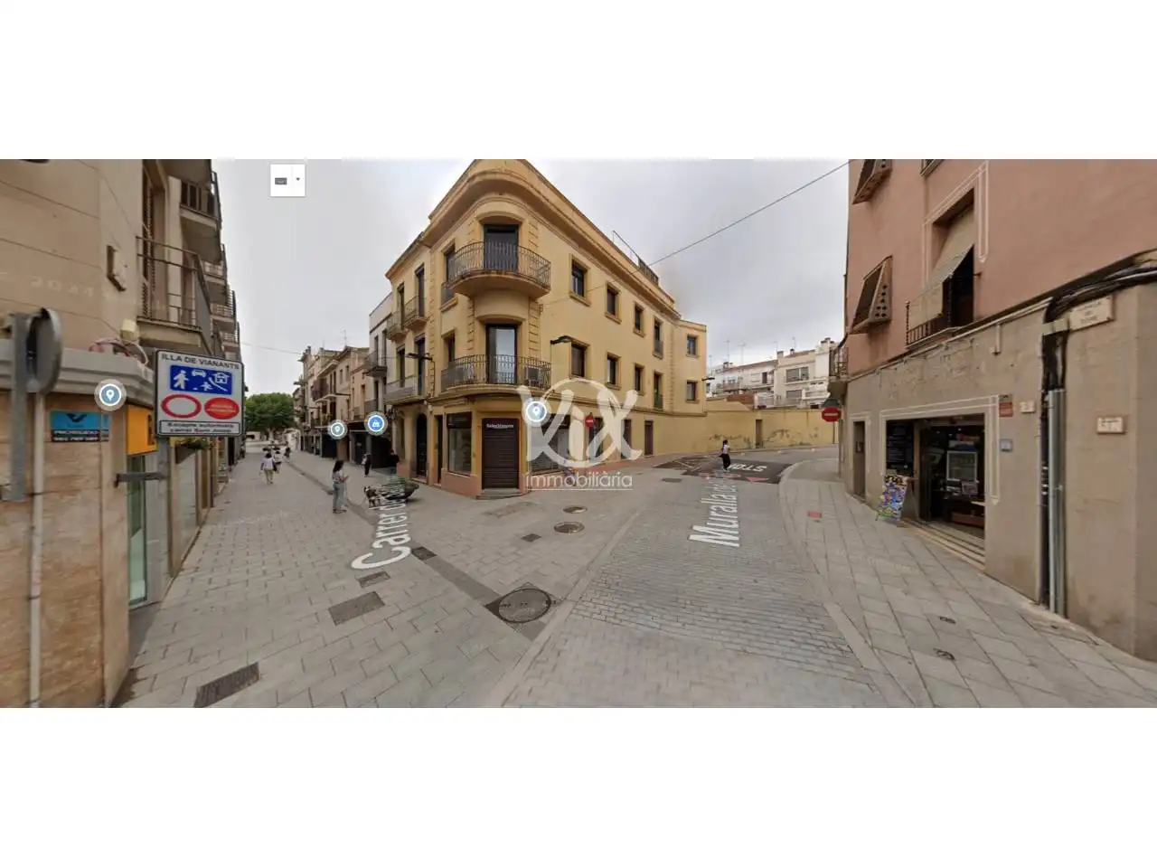 Außenansicht von Wohnung zur Miete in Mataró mit Klimaanlage, Heizung und Terrasse