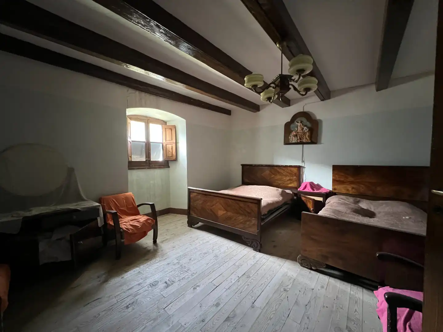 Habitación de Casa o chalet en venta en Ansó con Balcón