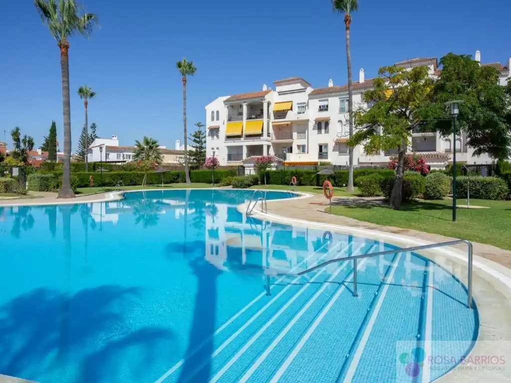 Swimming pool of Flat for rent in Marbella  with Terrace, Furnished and Community pool