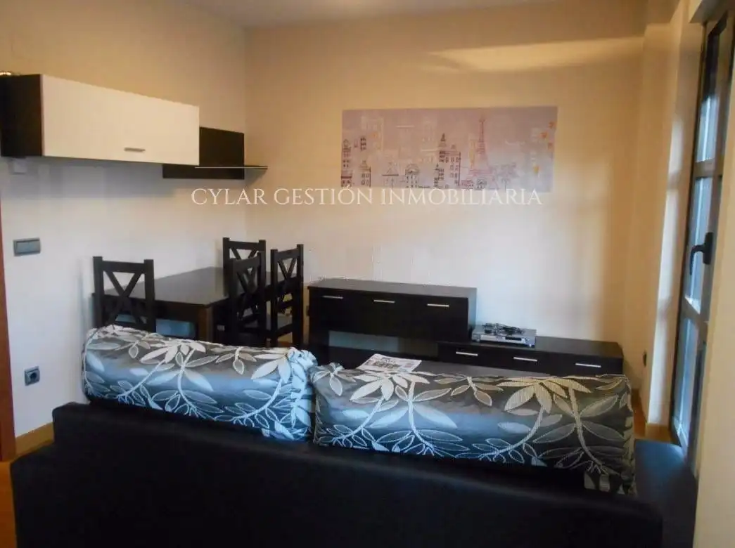 Sala de estar de Piso de alquiler en Salamanca con Calefacción, Parquet y Amueblado