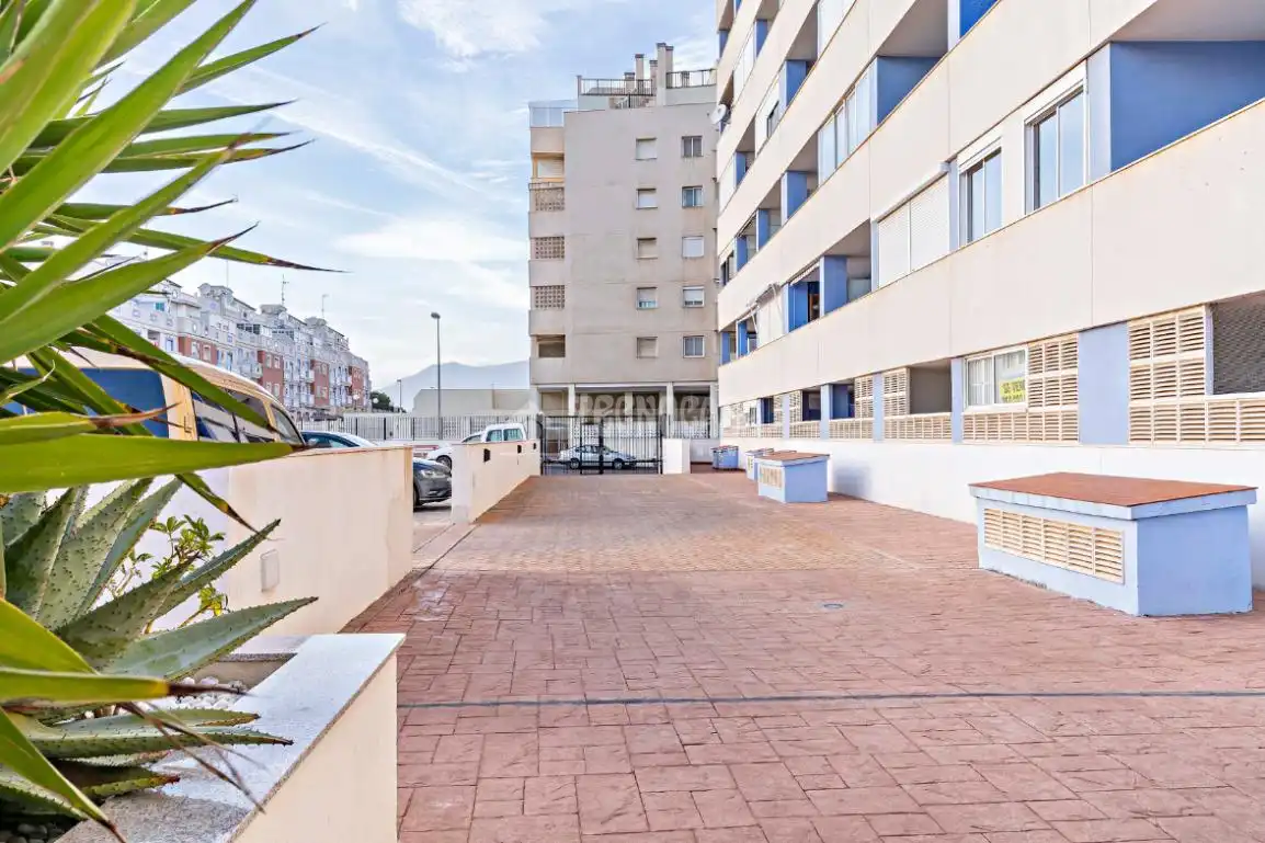 Exterior view of Flat for sale in Roquetas de Mar  with Air Conditioner and Heating