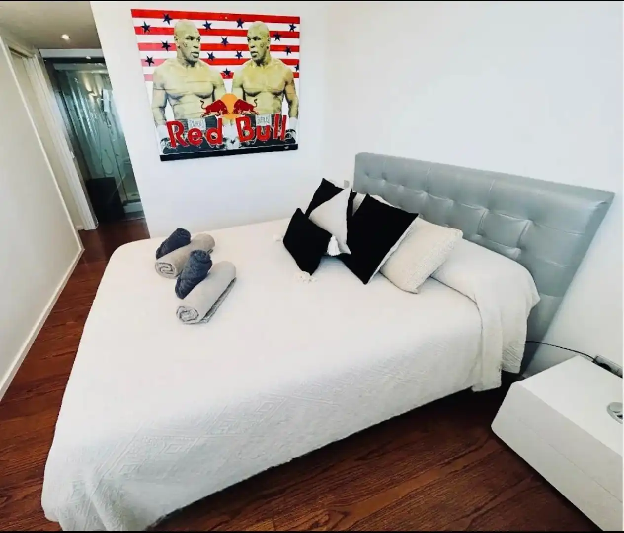 Schlafzimmer von Wohnung zum Verkauf in Eivissa mit Klimaanlage, Parkett und Terrasse