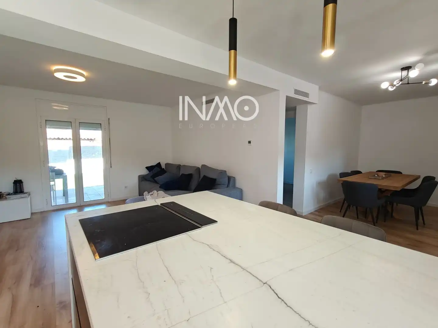 Wohnzimmer von Haus oder Chalet zur Miete in Rubí mit Klimaanlage, Heizung und Terrasse
