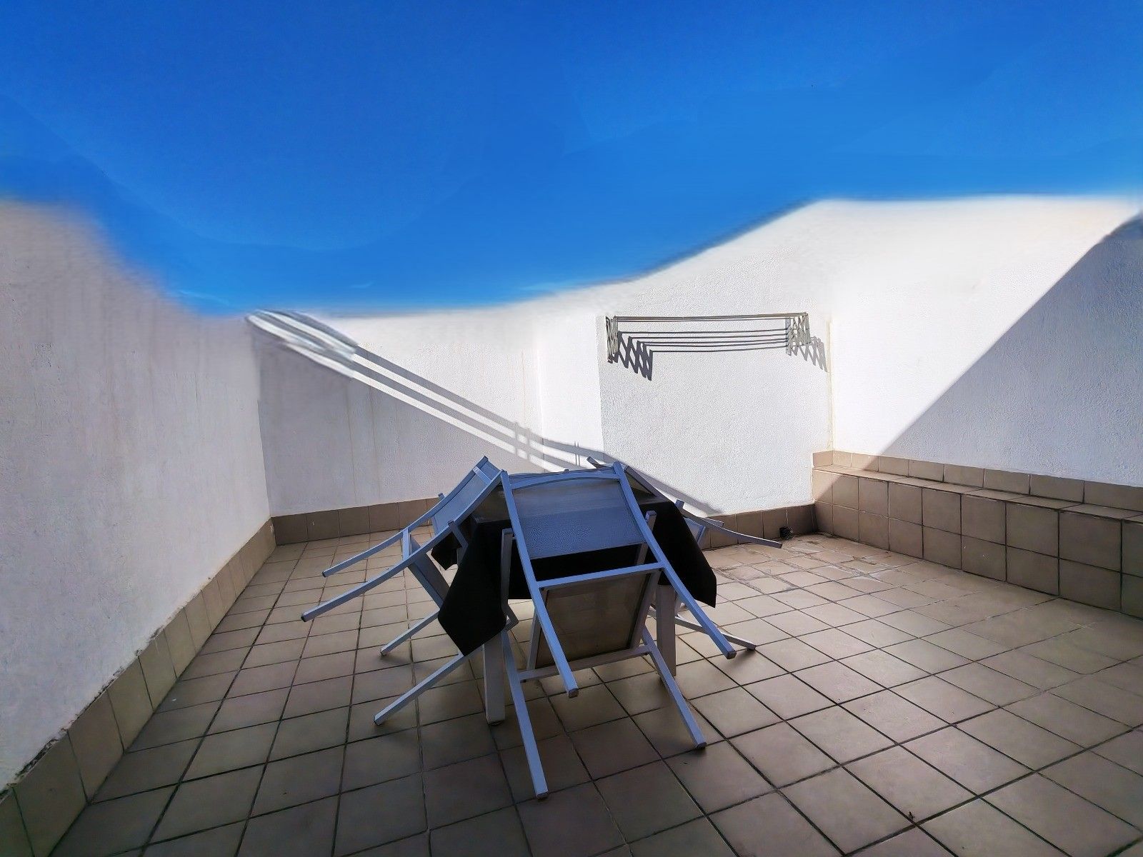 Terrace of Duplex to rent in Sabadell  with Heating, Terrace and Storage room