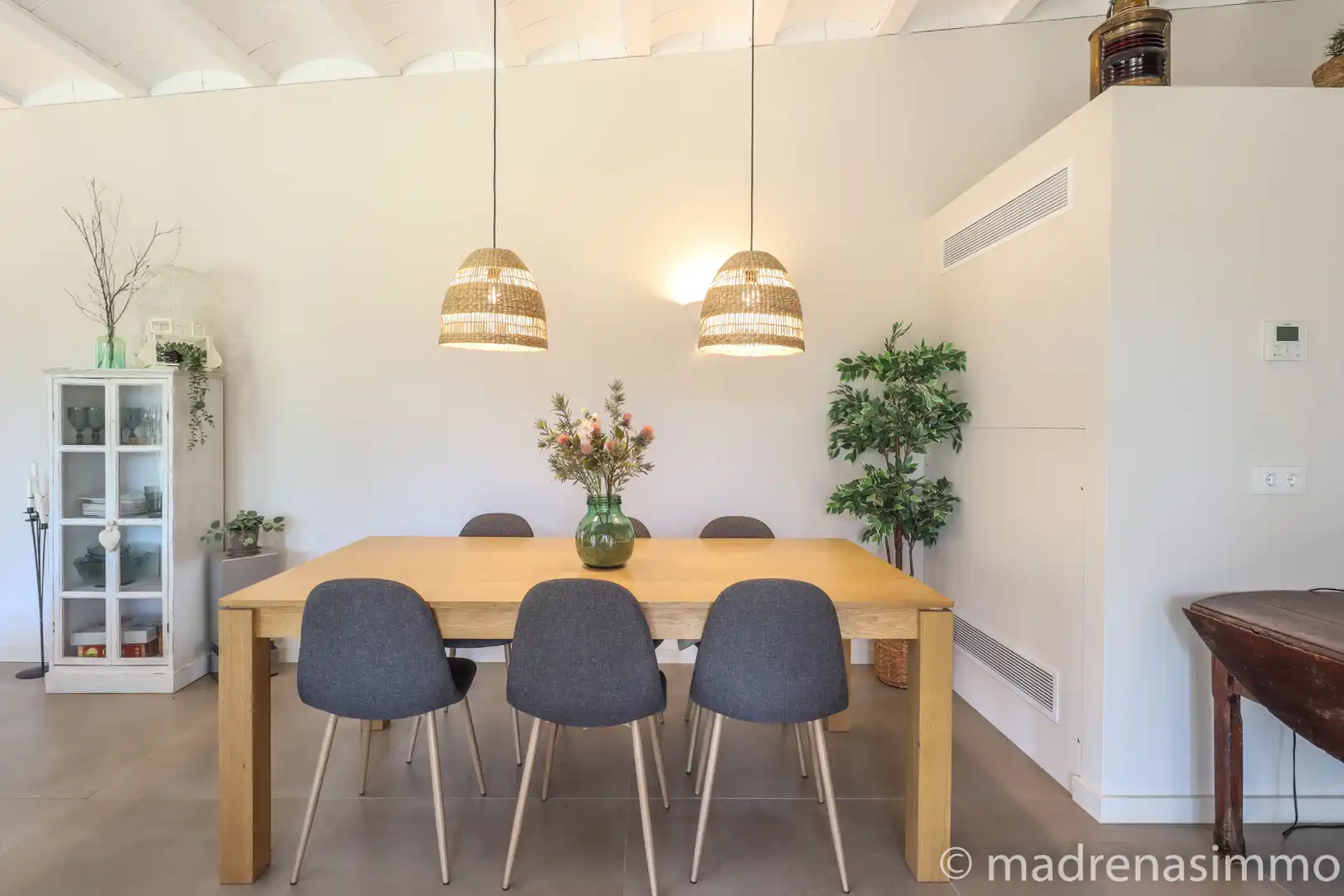 Comedor de Casa o chalet de alquiler en Ultramort con Aire acondicionado, Calefacción y Jardín privado