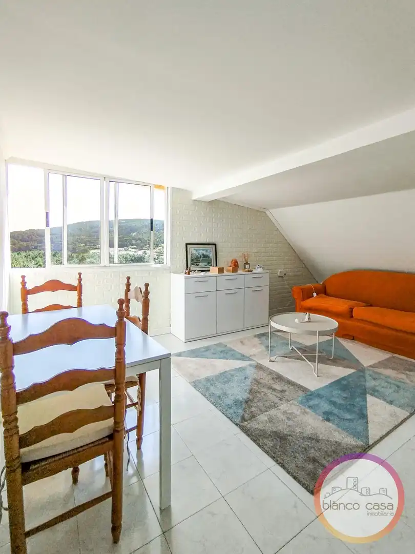 Wohnzimmer von Wohnung zur Miete in Fisterra mit Heizung und Möbliert