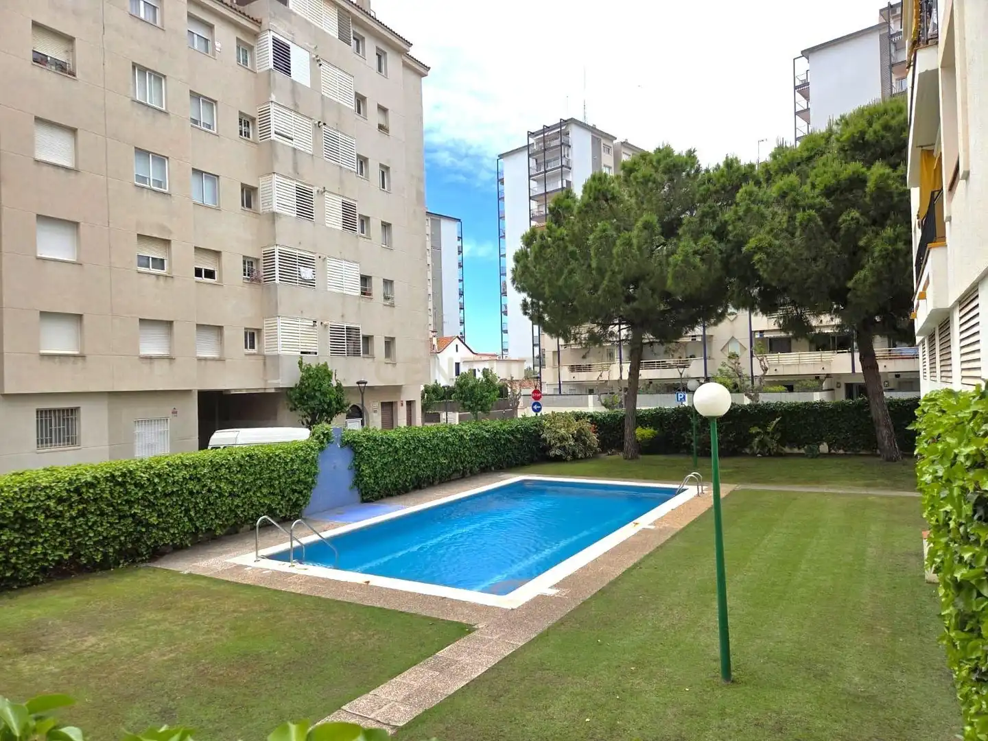 Swimming pool of Apartments for sale in Sitges