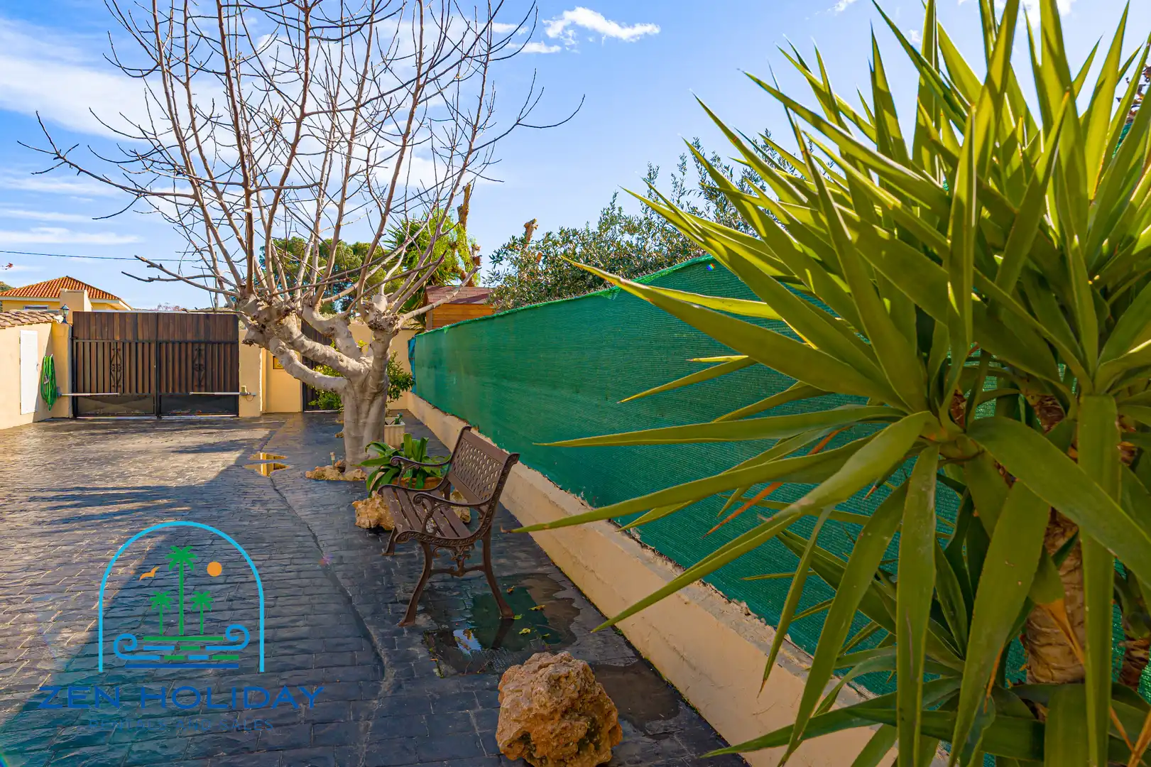 Jardín de Casa adosada en venta en Busot con Aire acondicionado, Calefacción y Jardín privado
