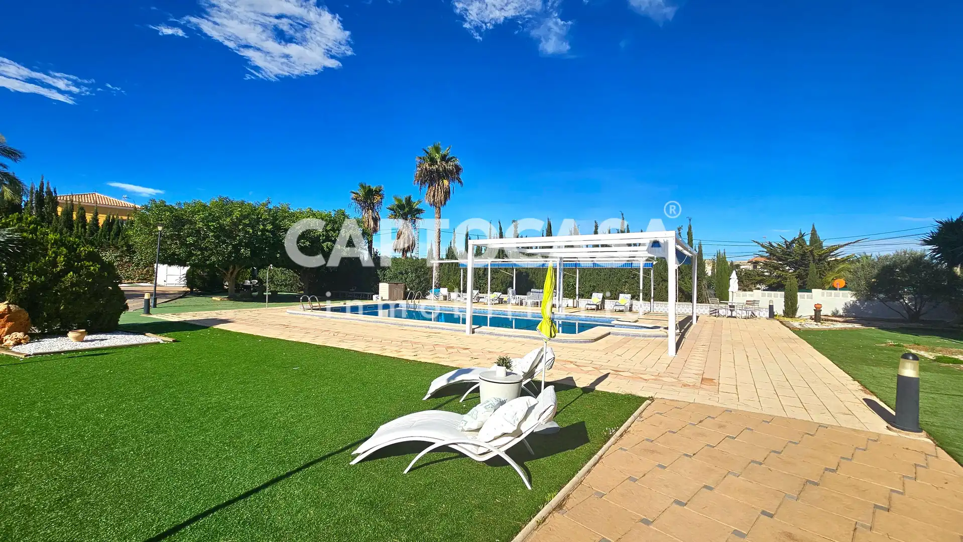 Piscina de Casa o chalet en venta en Cartagena con Aire acondicionado, Calefacción y Jardín privado