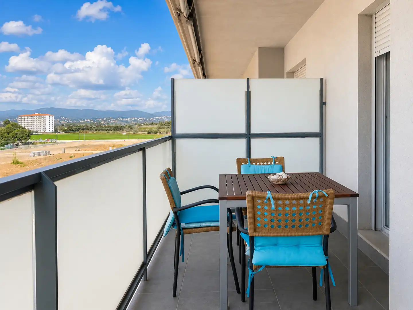 Terrasse von Wohnungen zur Miete in Calonge i Sant Antoni mit Möbliert, Ofen und Waschmaschine
