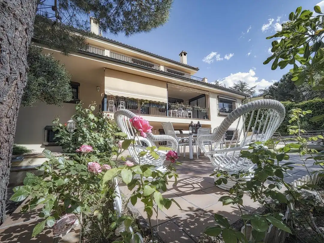 Terraza de Casa o chalet en venta en Torrelodones con Aire acondicionado, Calefacción y Jardín privado