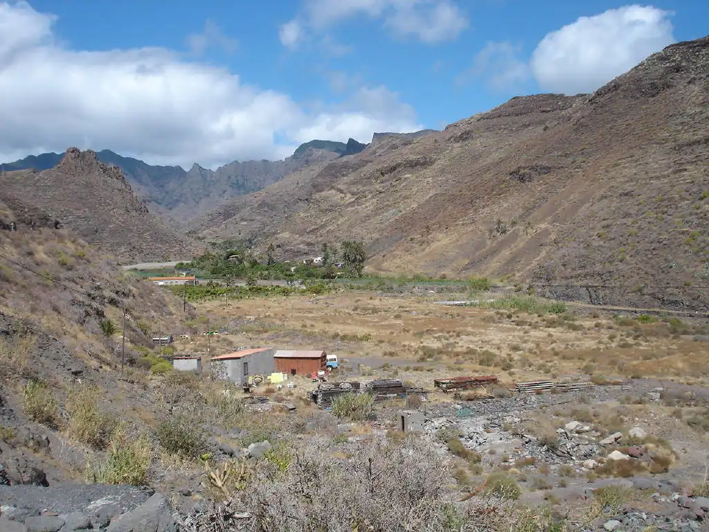 Vista exterior de Terreny industrial en venda en San Sebastián de la Gomera