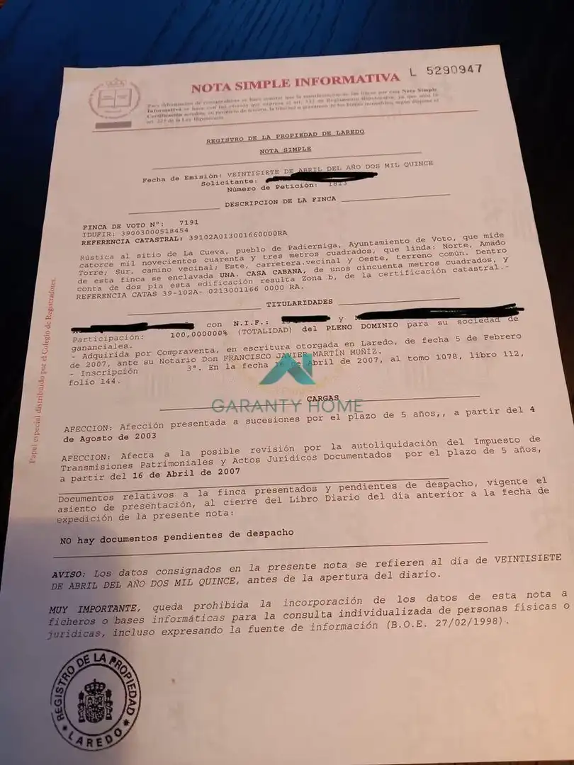 Casa rústica amb jardí en venda a Voto, imagen 9