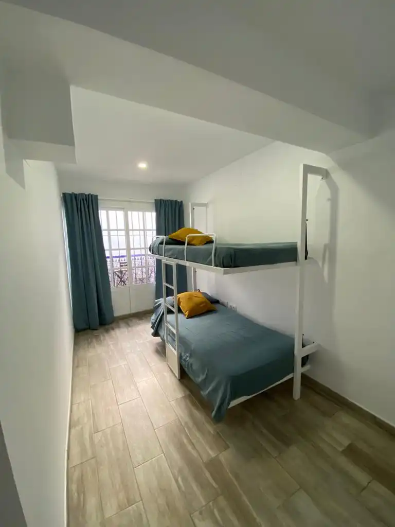 Bedroom of Apartments for rent in El Puerto de Santa María  with Air Conditioner, Furnished and Pets allowed