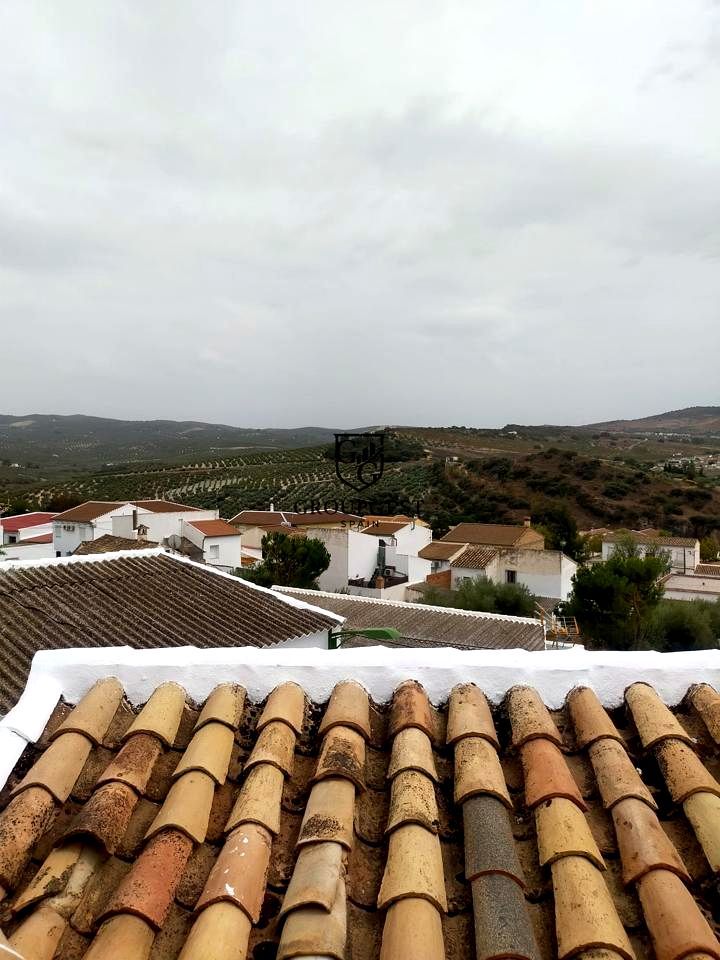 Vista exterior de Casa o xalet en venda en Villanueva de Algaidas amb Aire condicionat, Terrassa i Piscina
