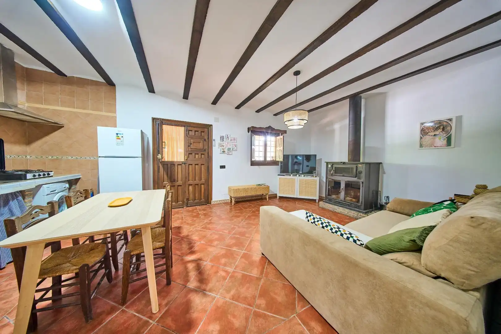 Sala de estar de Finca rústica en venta en Caniles