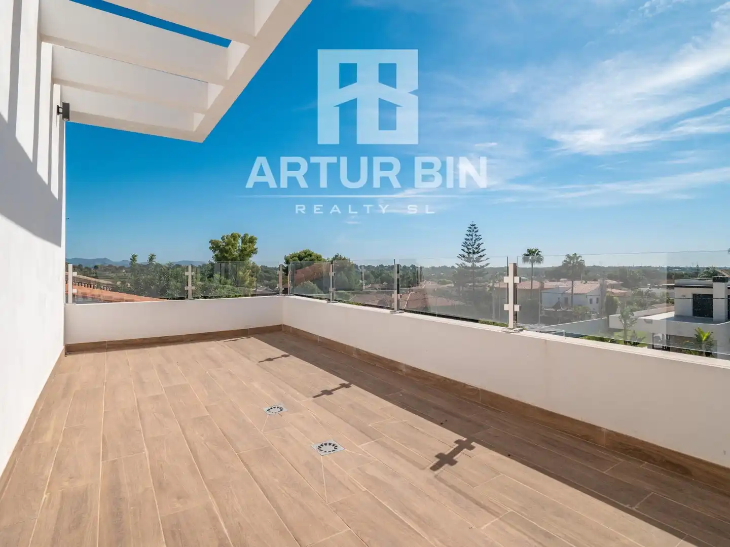 Terraza de Casa o chalet en venta en Bétera con Aire acondicionado, Calefacción y Jardín privado