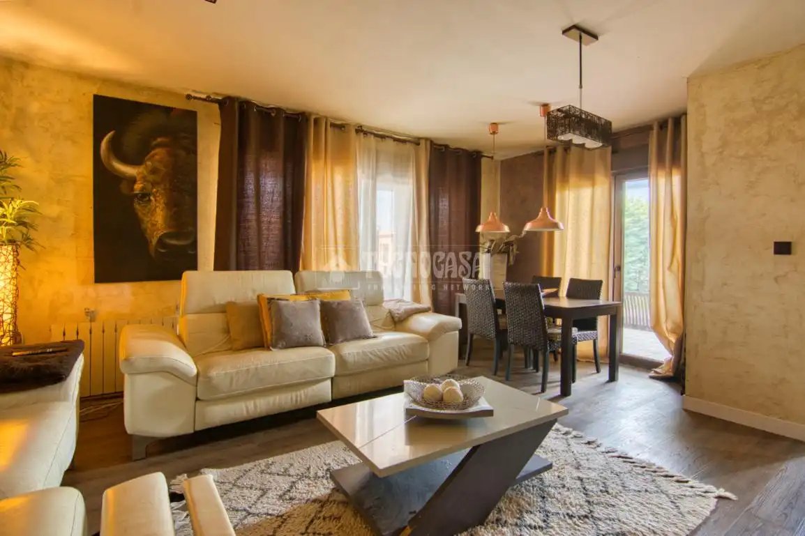Living room of Houses for sale in Polanco  with Swimming Pool
