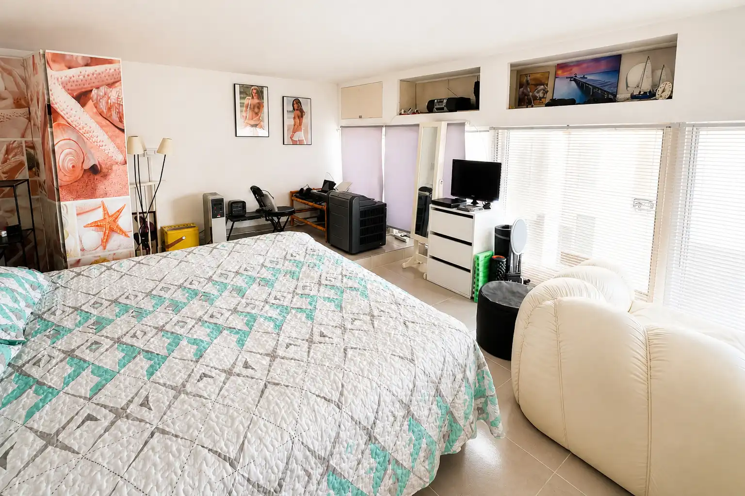 Schlafzimmer von Maisonette zum Verkauf in Roses mit Möbliert, Ofen und Gemeinschaftspool