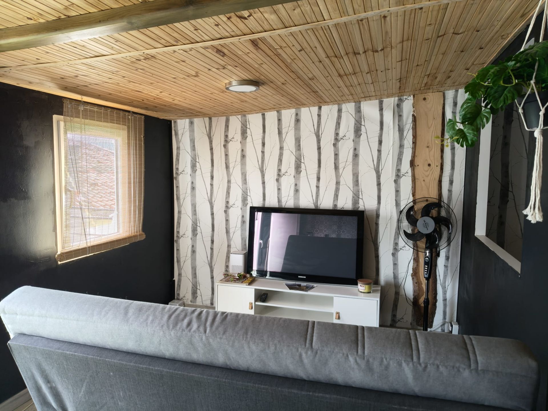 Living room of Duplex for sale in Cedeira  with Parquet flooring, Terrace and Furnished