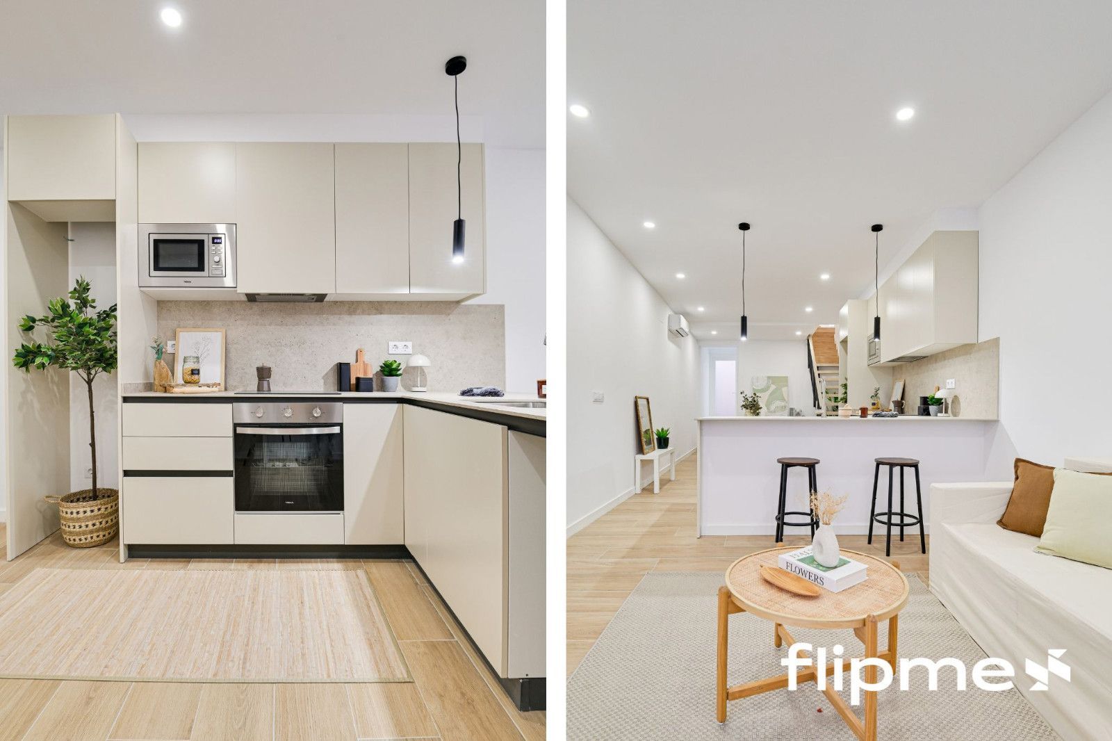 Kitchen of Single-family semi-detached for sale in Blanes  with Air Conditioner, Heating and Terrace