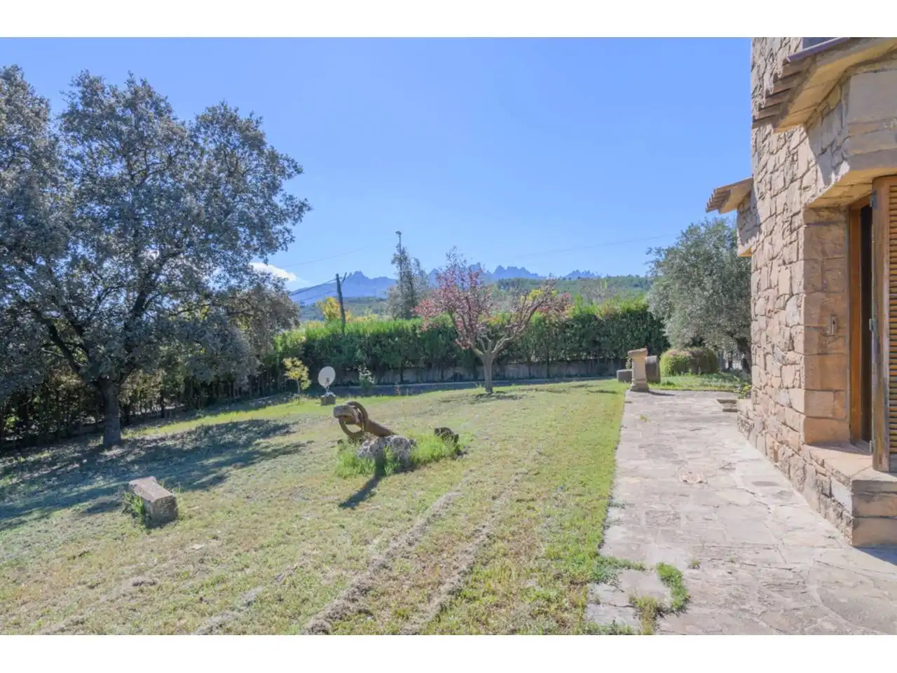 Garten von Haus oder Chalet zum Verkauf in Sant Vicenç de Castellet mit Klimaanlage, Heizung und Privatgarten