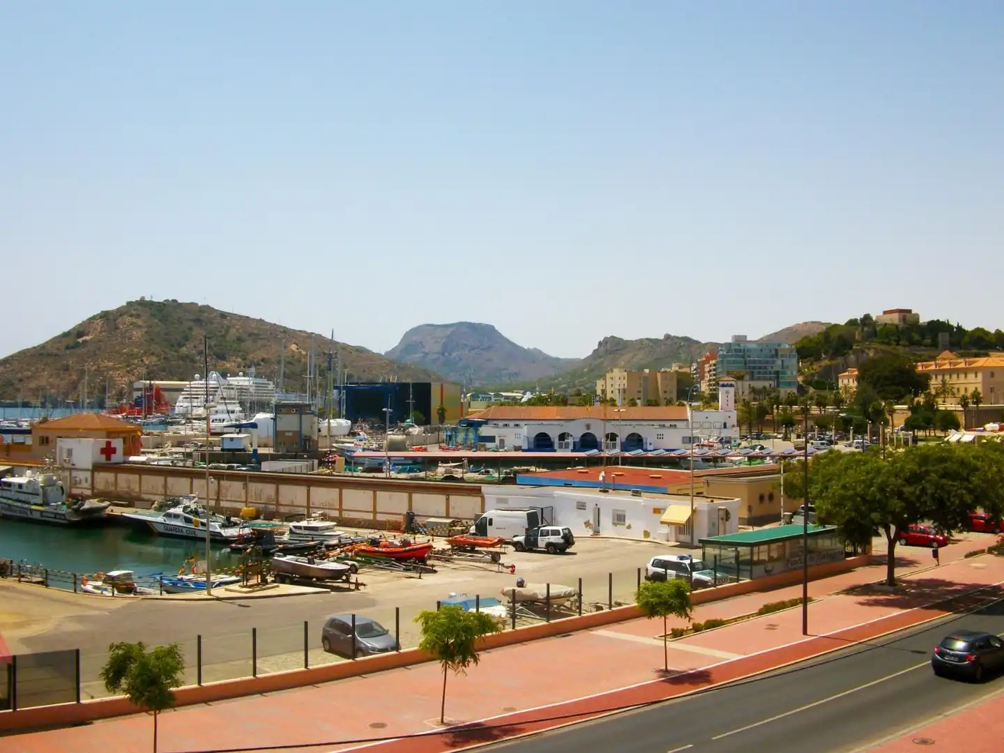 Vista exterior de Pis en venda en Cartagena amb Balcó
