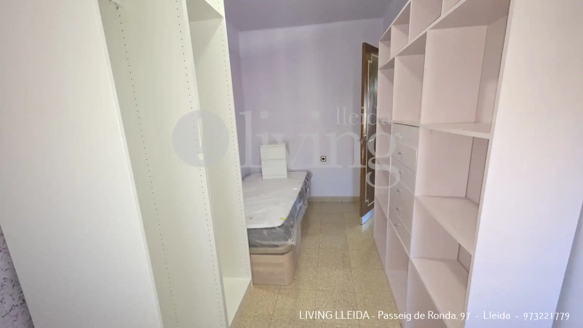 Schlafzimmer von Wohnung zur Miete in Lleida mit Heizung, Möbliert und Ofen