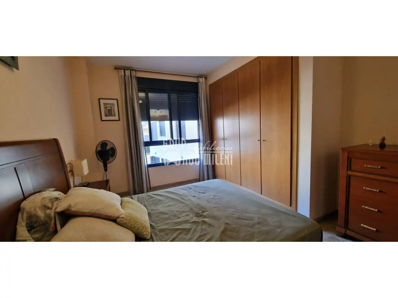 Bedroom of Flat for rent in Catarroja  with Air Conditioner, Heating and Terrace