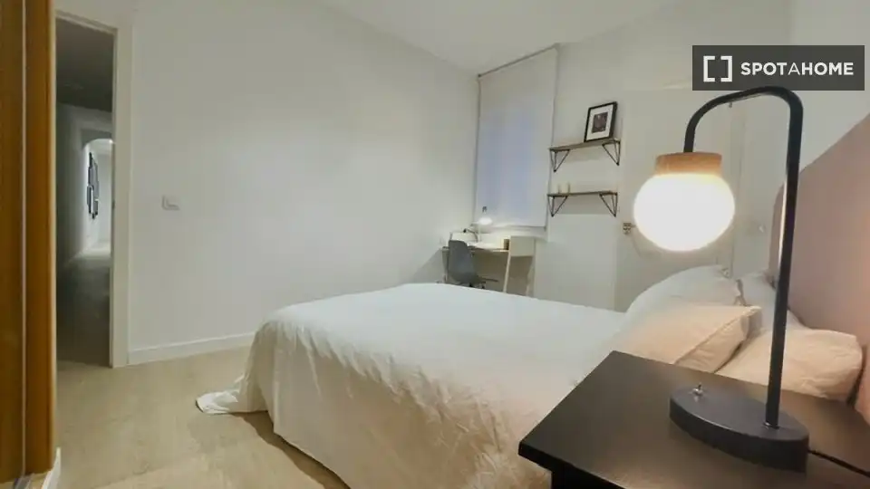 Habitación de Piso de alquiler en Madrid con Aire acondicionado, Calefacción y Amueblado