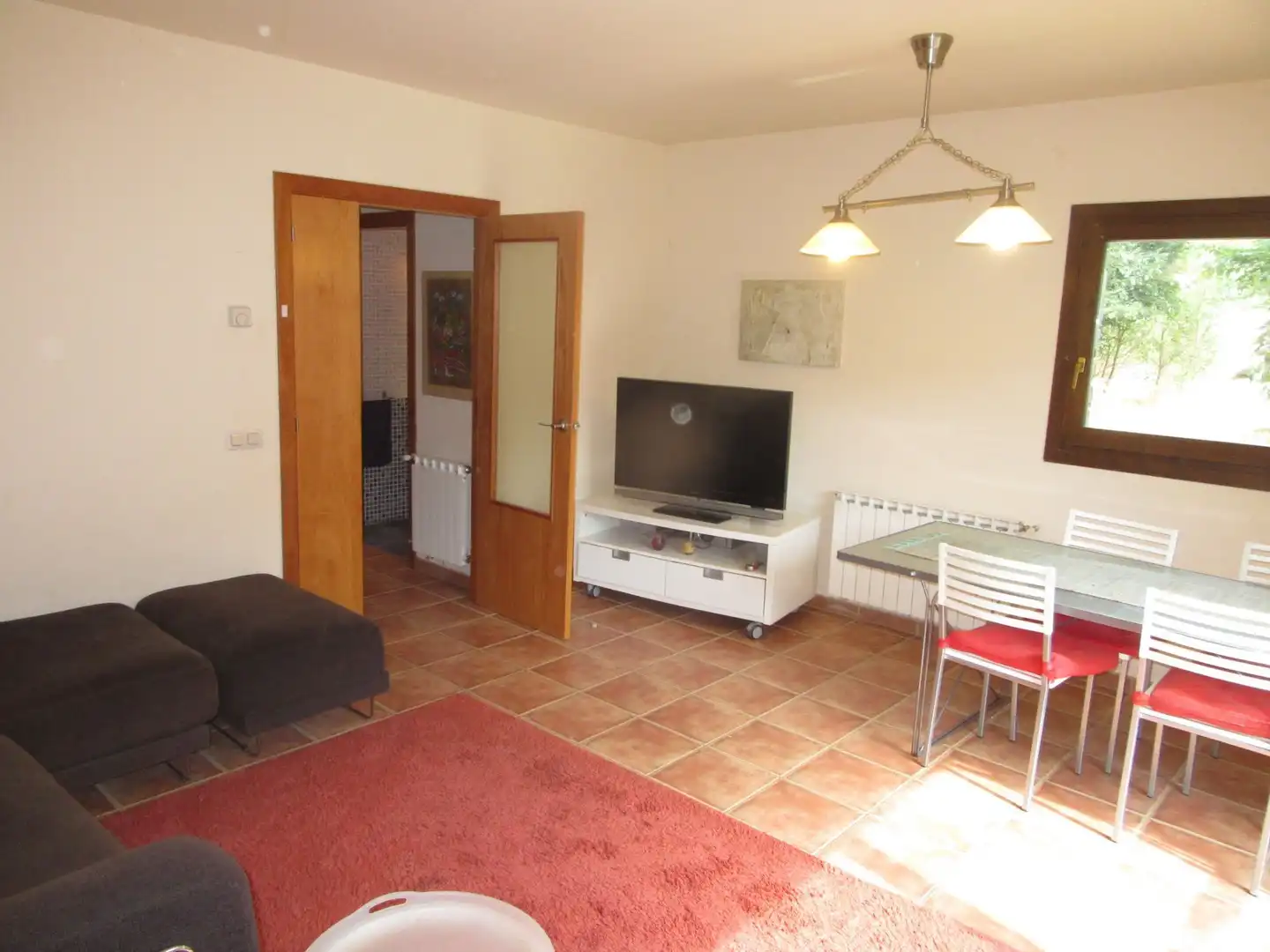 Living room of Houses for sale in Castiello de Jaca  with Heating, Private garden and Storage room