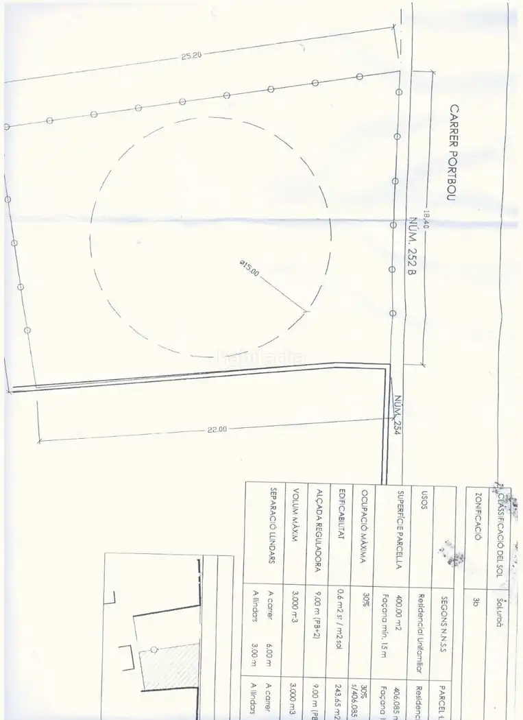 Residential land for sale in Urbanitzacio Vallbonica 68