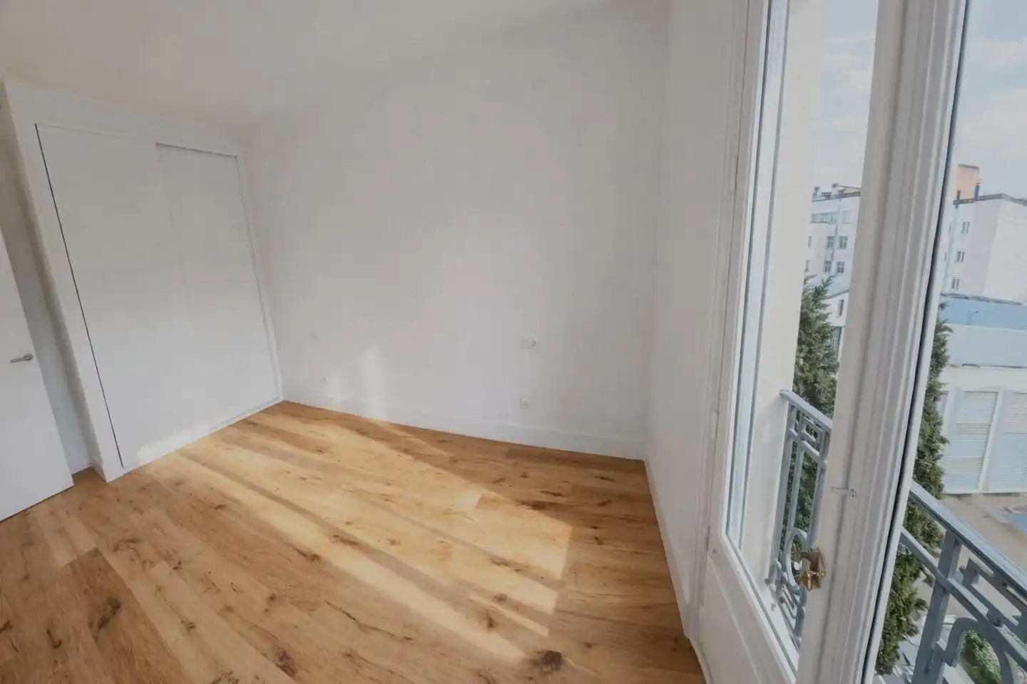 Schlafzimmer von Wohnung zur Miete in Barrio de Salamanca