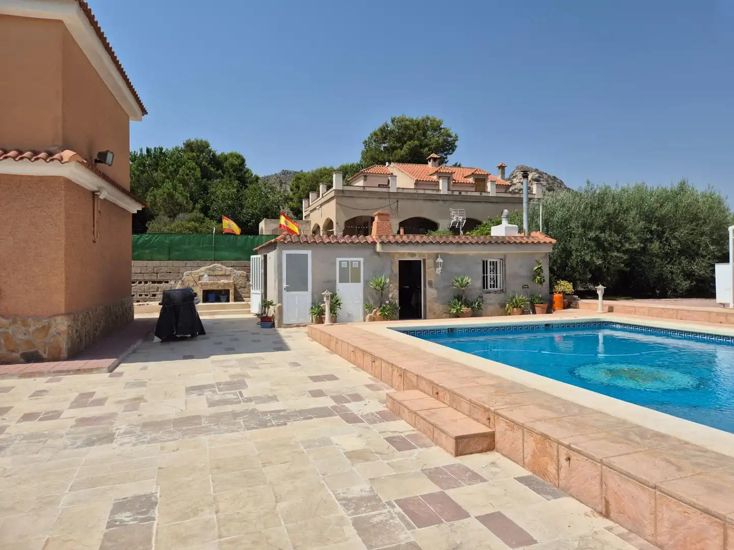 Piscina de Casa o chalet en venta en Aspe con Aire acondicionado, Calefacción y Jardín privado