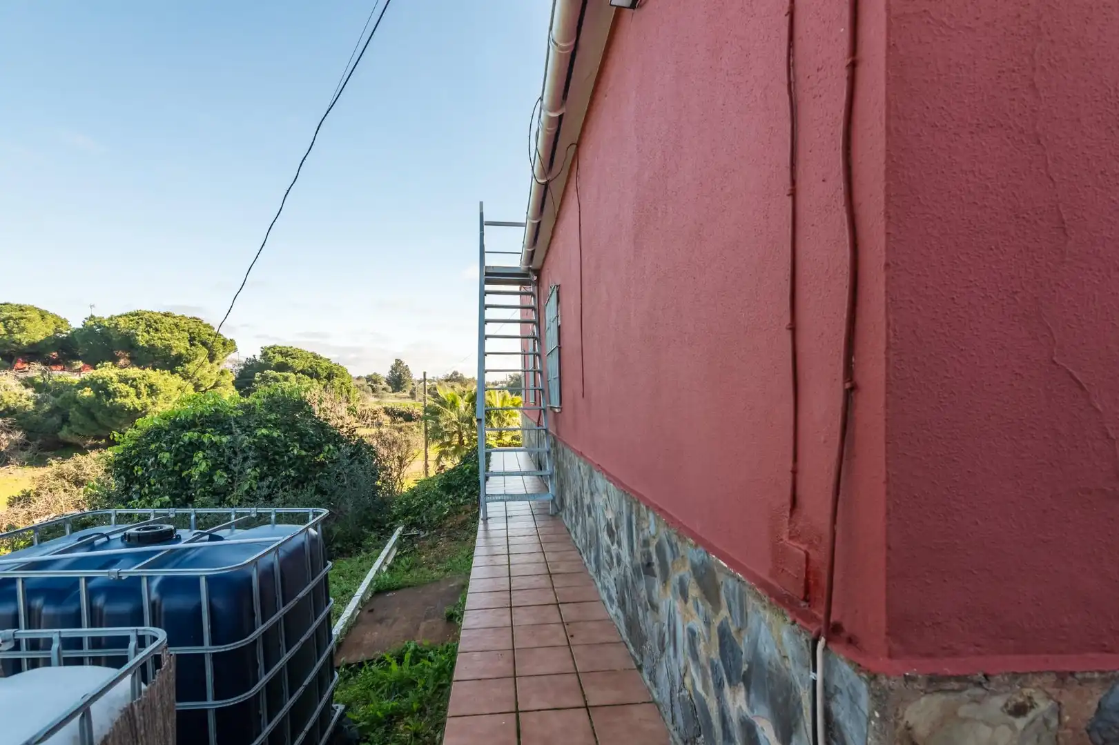 Vista exterior de Finca rústica en venta en Lepe con Calefacción, Jardín privado y Terraza