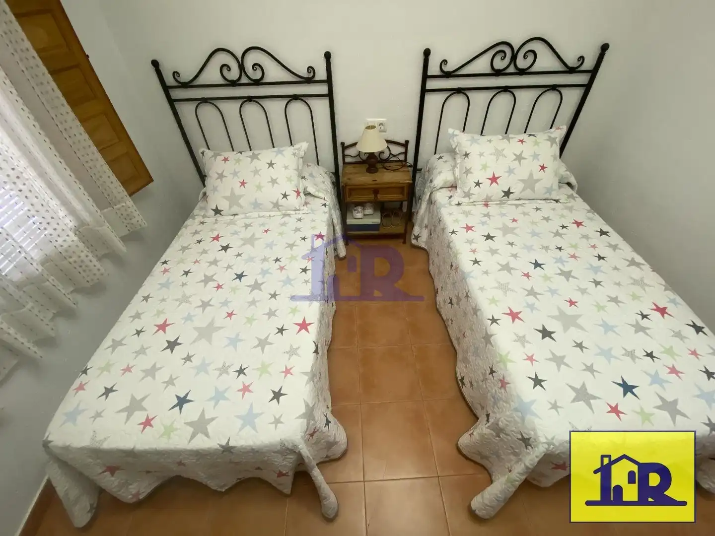 Bedroom of Flat for sale in Cuenca  with Heating, Terrace and Furnished