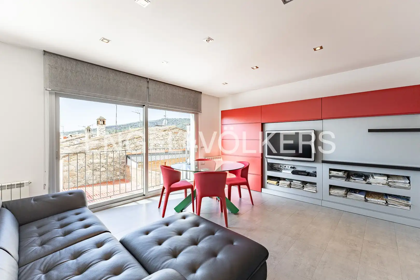 Vista exterior de Piso en venta en Argentona con Calefacción, Terraza y Amueblado