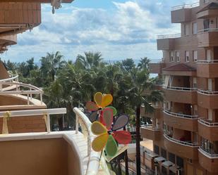 Balcony of Apartment for sale in Oropesa del Mar / Orpesa  with Air Conditioner, Terrace and Furnished