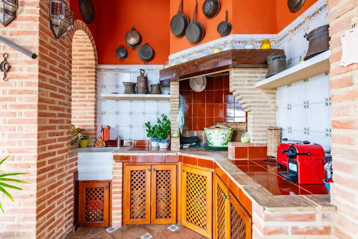Cocina de Casa o chalet en venta en Gilet con Calefacción, Jardín privado y Terraza