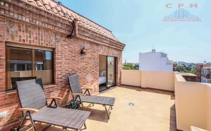 Terrassa de Àtic de lloguer en  Madrid Capital amb Aire condicionat, Calefacció i Parquet