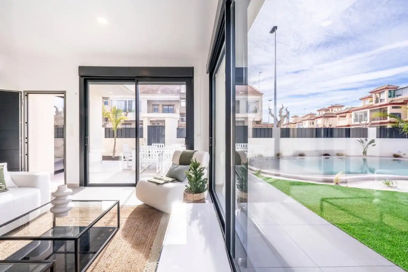 Terraza de Casa o chalet en venta en Torre-Pacheco con Aire acondicionado, Jardín privado y Terraza